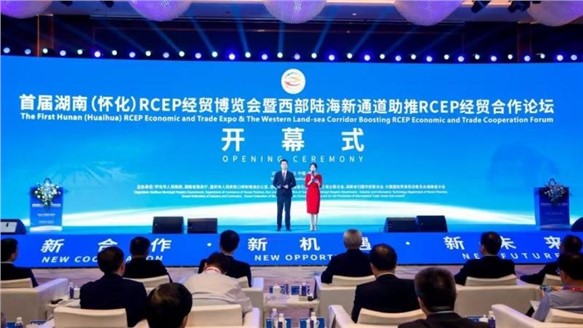 湖南超威新材料有限公司参展首届湖南（怀化）RCEP经贸博览会
